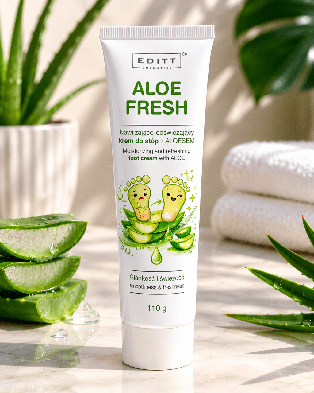 Aloe Fresh – Krem do Stóp z Aloesem